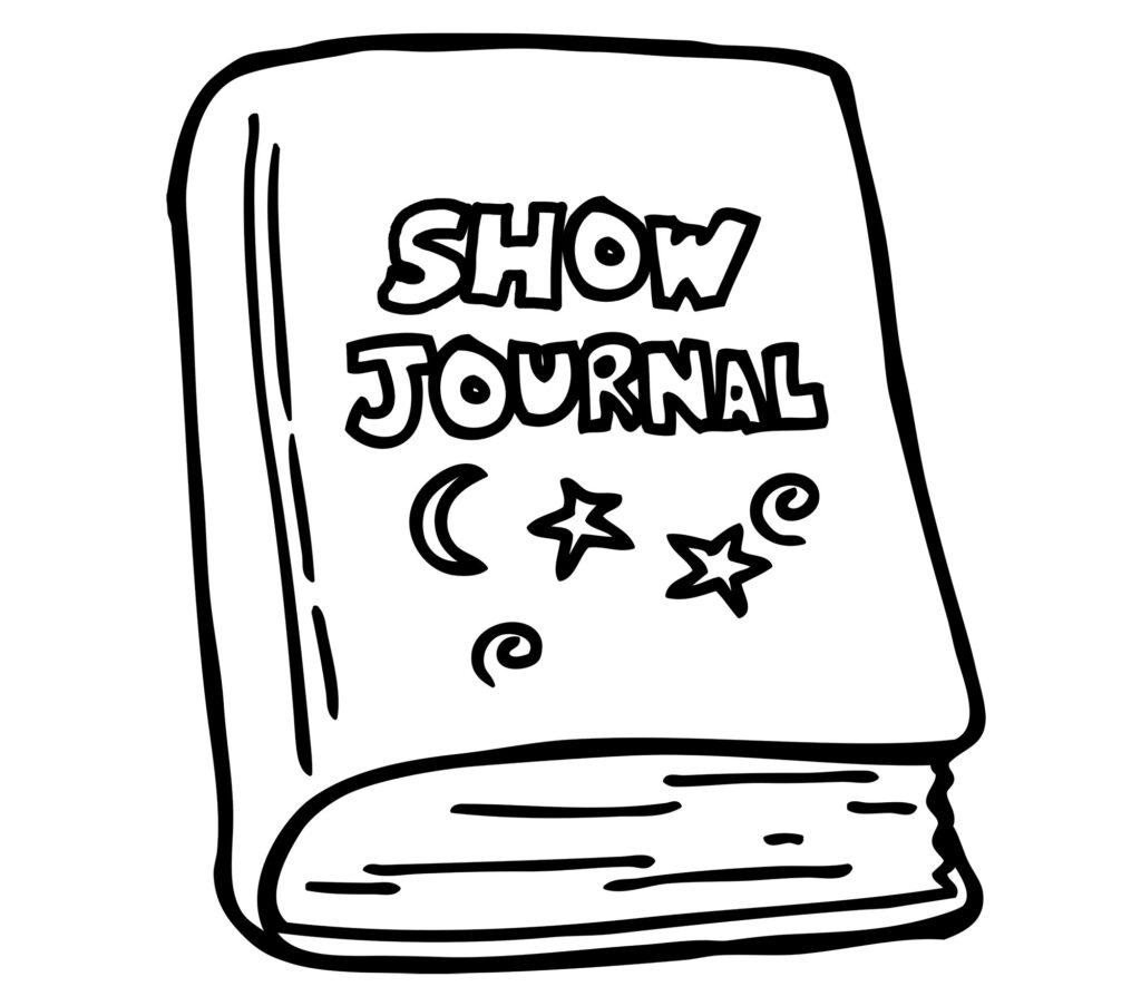 show journal drawing